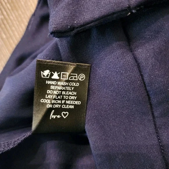 NWT Nic+Zoe Wonderstretch‎ Straight Leg Pant Dark Indigo Navy Size 6 Career $128 - Picture 12 of 15